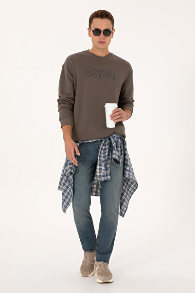 U.S. Polo Assn. Men's Mink Sweatshirt 50309040-Vr052