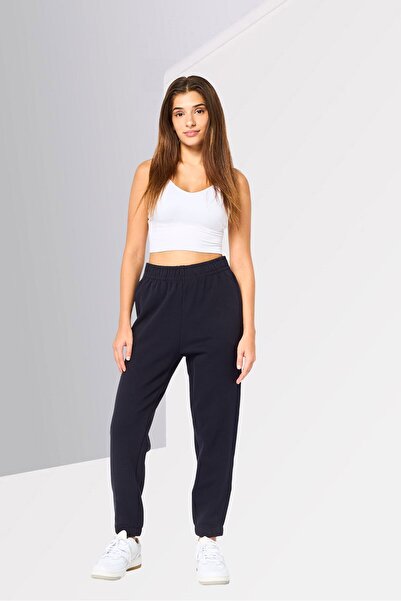 Lacoste Women Regular Fit Embroidered Logo Sweatpants, Navy