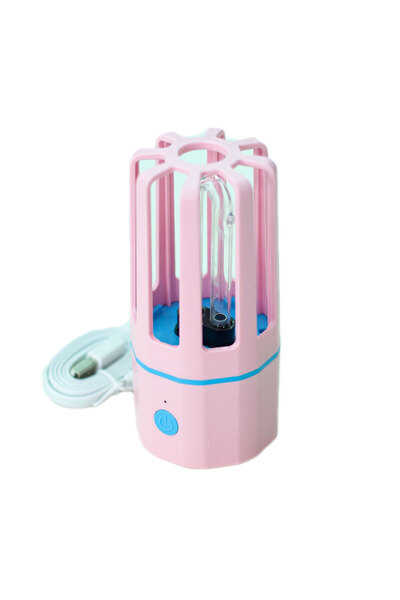KMK -A4-Roz portable UVC germicidal ozone lamp