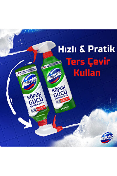 Domestos Köpük Gücü Köpük Çamaşır Suyu Çam Esintisi 450 ml x1