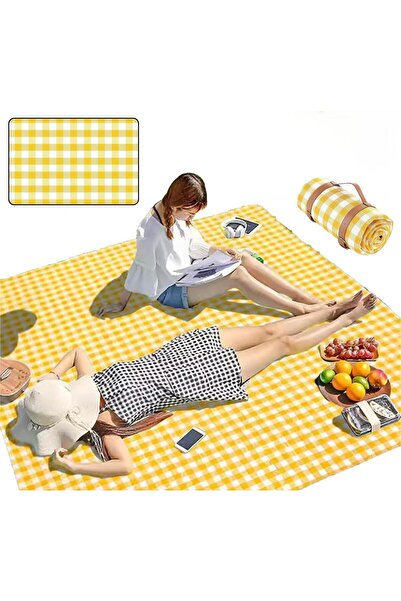 Generic Large Picnic Mat,150*200cm Portable Outdoor Picnic Blanket for Sandy Parks,Beaches,Hiking