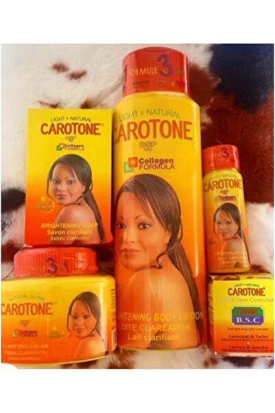 Cartoni مجموعة تفتيح البشرة كاروتون المكونة من 5 قطع