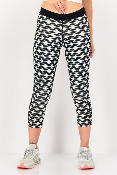 Nike Women Tight Fit Brand Logo Running Capri Tights, Multicolor