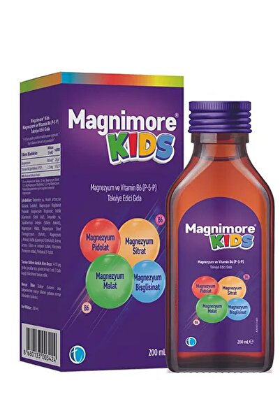 TAB İlaç Sanayi A.Ş Magnimore Kids Liquid Supplement Food 200 ml