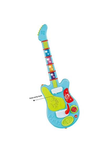 Generic 4-in-1 Interactive Musical Kids Guitar - Multiple Sounds & Songs!