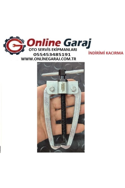 Rico 2 Çeneli Mini Rulman Çektirmesi Raylı Çektirme 80X80mm