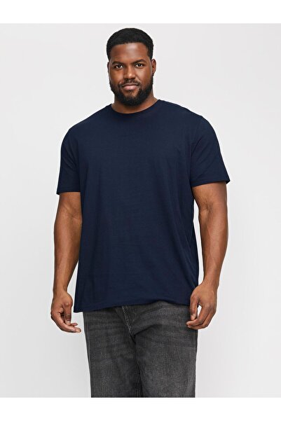 Jack & Jones Plus T-shirt Plus Size Einfarbig T-shirt