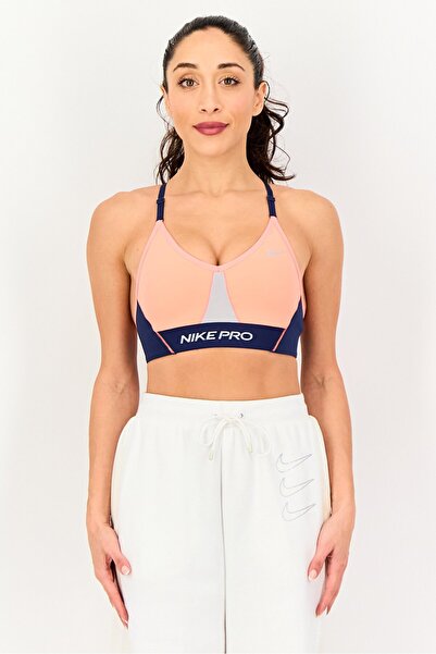 Nike Women Lightly Padded Training Sports Bra, Multicolor