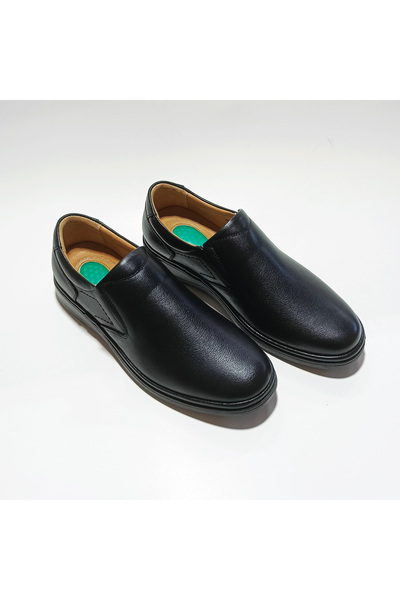 SELEF Comfort Erkek Hakiki Deri Ortopedik Ayakkabı Günlük Klasik Baba Ayakkabısı