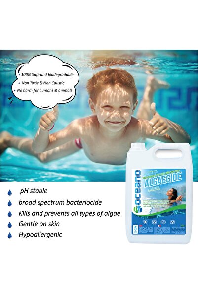 Bionatura Bioneat Oceano Algaecide 5 ltr - 100% Natural - Non toxic - Safe - Biodegradable