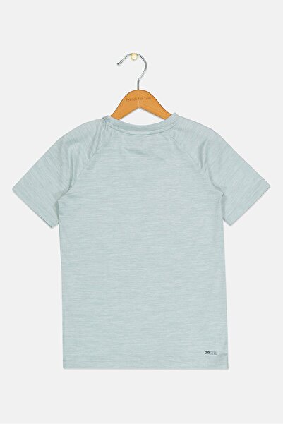 Puma Kids Girl Sportswear Fit Short Sleeve Outdoor T-Shirt, Green