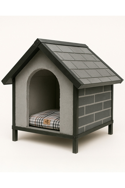 KAŞARCIZADE Hafif Beton Köpek Kulübesi Büyük Irk - Large – Koku Yapmaz, Paraz...