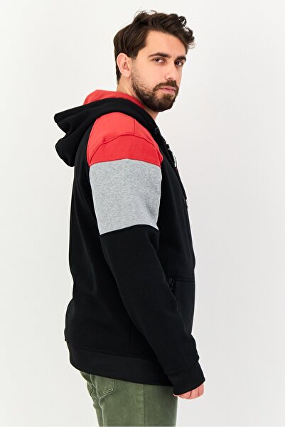 Akademiks Men Brand Logo Long Sleeve Hoodie, Multicolor