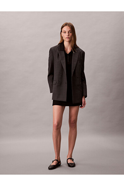 Calvin Klein Logo Jacquard Polo Dress