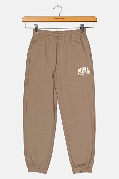 Puma Kids Boy Sportwear Fit Outdoor Sweatpants, Taupe