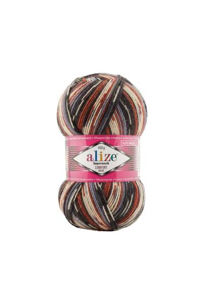 Alize SUPERWASH COMFORT Socks 100gr 420mt El Örgü Ipliği