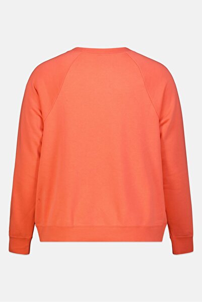 Nike Women Plus Size Long Sleeve Outdoor Sweatshirt, Dark Peach