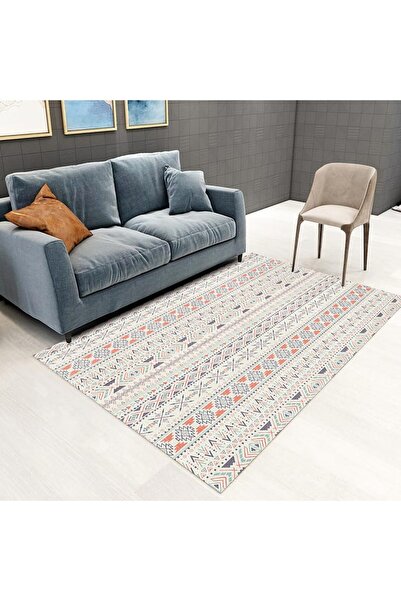 KEKE سجادة ناعمة مزخرفة غير قابلة للانزلاق على الطراز الاسكندنافي، مقاس 180×2...