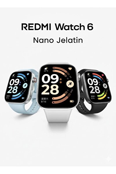 Genel Markalar Xiaomi Redmi Watch 6 Uyumlu 3 Adet Şeffaf Ultra koruyucu Nano ...