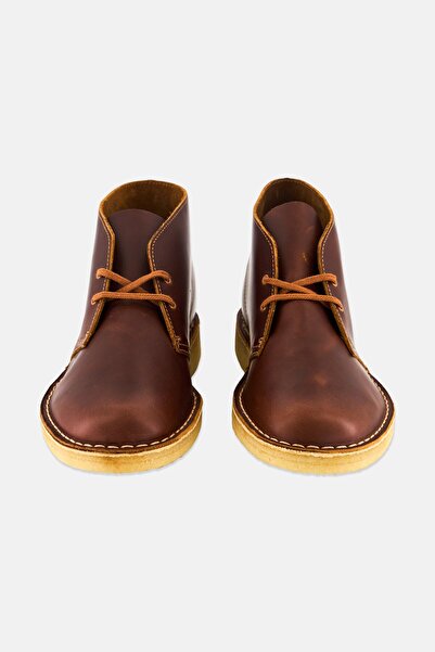 CLARKS Men Lace Up Desert Ankle Boots, Brown