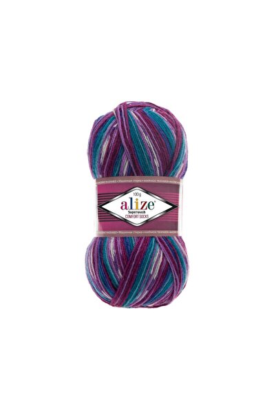 Alize SUPERWASH COMFORT Socks 100gr 420mt El Örgü Ipliği