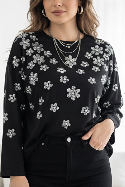 AZRA BUTİK Papatya Silver Stone Blouse