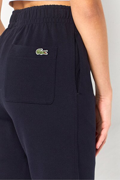 Lacoste Women Regular Fit Embroidered Logo Sweatpants, Navy
