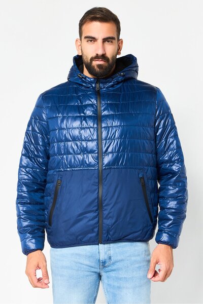 Kenneth Cole Men Quilted Puffer jacket, Navy