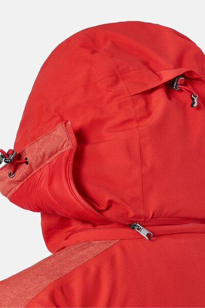 Tchibo Women Hooded Long Sleeve Soft Shell Jacket, Orange