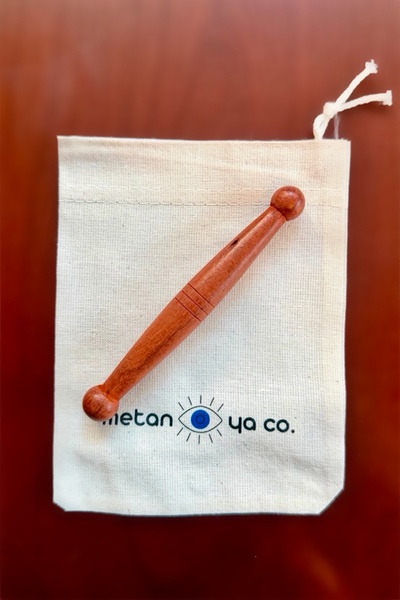 Metanoyaco Ahşap Masaj Çubuğu (Refleksoloji) (Keseyle Gönderilir)