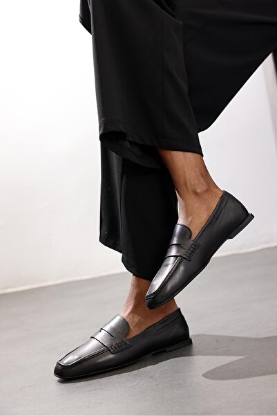 5in1Canpolat Чорні мокасини 39920