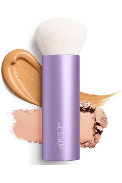 Jessup Professional Foundation Brush for Liquid, Cream & Powder, Large Dense,...