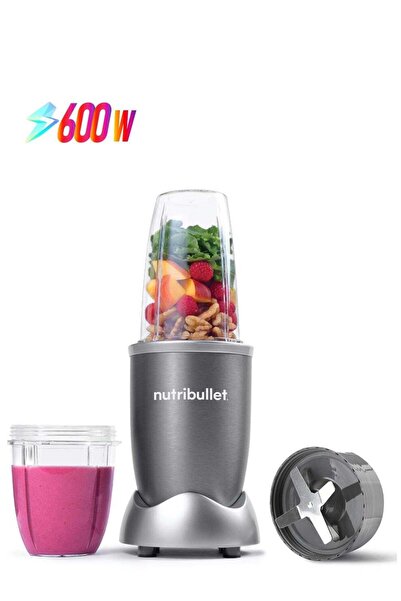 Nutribullet Countertop Blender 3 Piece Set 600 W NBR-0612 Grey