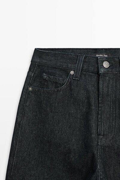 Massimo Dutti High-waist wide-leg jeans