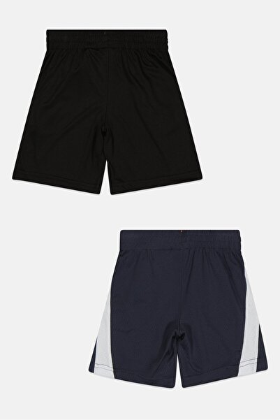 Puma Kids Boy 2 Piece Brand Long Outdoor Shorts, Multicolor