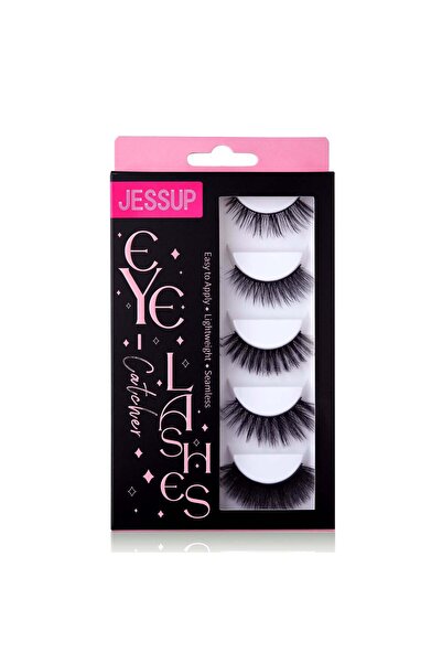 Jessup 3D False Eyelashes 5 Pairs Pack FE501