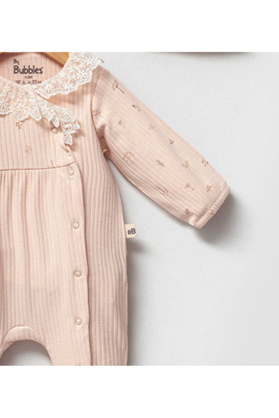 by bubbles Natural Butterfly Detail Side Opening Jumpsuit