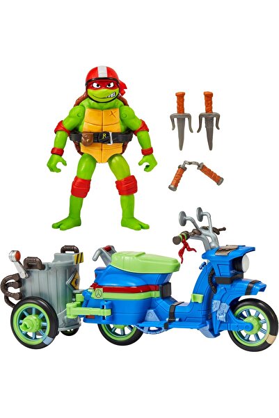 Teenage Mutant Ninja Turtles : Mutant Mayhem Battle Bike with Raphael Figure