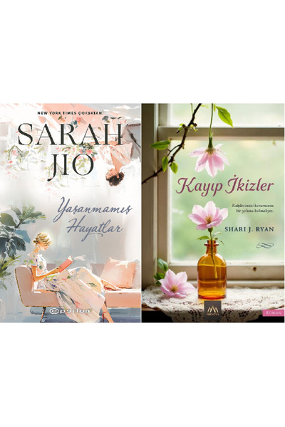 Epsilon Yayınevi Yaşanmamış Hayatlar + Kayıp İkizler 2 Kitap Set