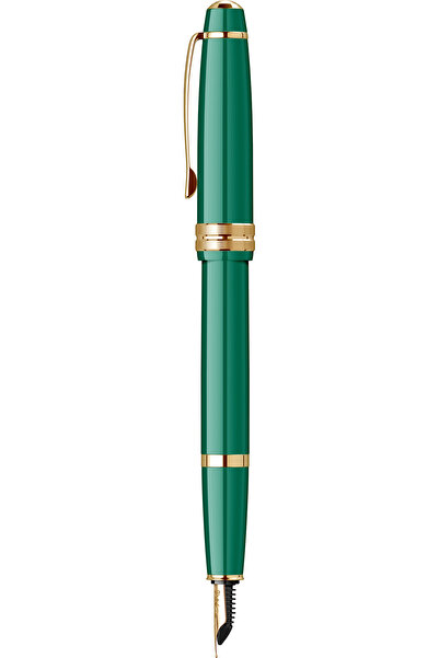 Cross Bailey Light Glossy Resin Green GT Pen, glossy ABS body, green