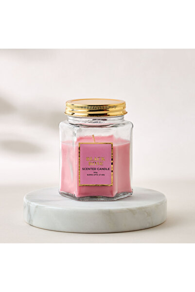 Lifestyle Black Rose Scented Jar Candle - 150 gms
