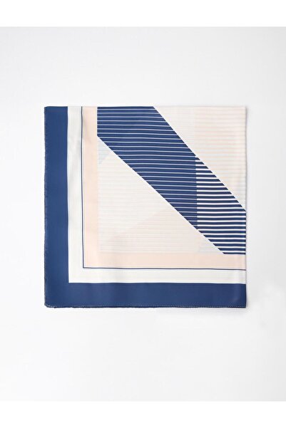 Jimmy Key Μικτό υφαντό κασκόλ με ρίγες