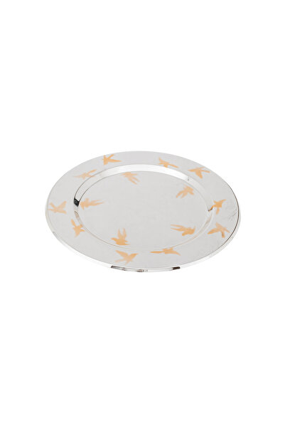Dania A luxurious serving tray with a bird pattern 🕊️✨ – a touch of elegance, 35 cm in size