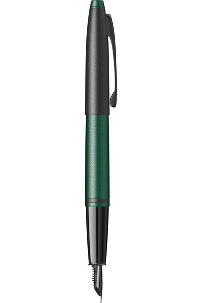 Cross Calais Matte Green and Black BT Metallic pen, matte green/black