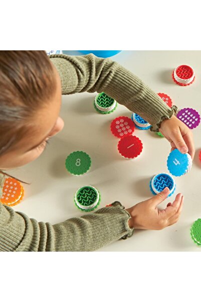 Learning Resources حلوى أرقام صغيرة، 40 قطعة، للأعمار من 3 سنوات فما فوق، بلاستيك، متعدد الألوان