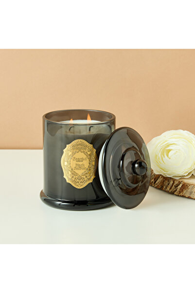 Scent.d London شمعة عطرية فاخرة من Oriental Luxe Black Saffron في برطمان - 36...