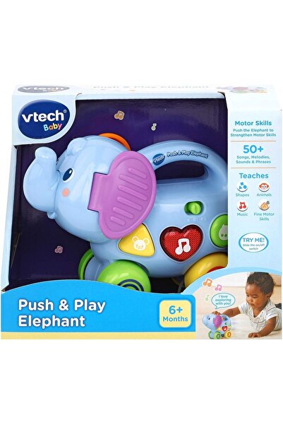 Generic لعبة فيل VTech Push & Play - لعبة دفع للأطفال (من 6 إلى 30 شهرًا)