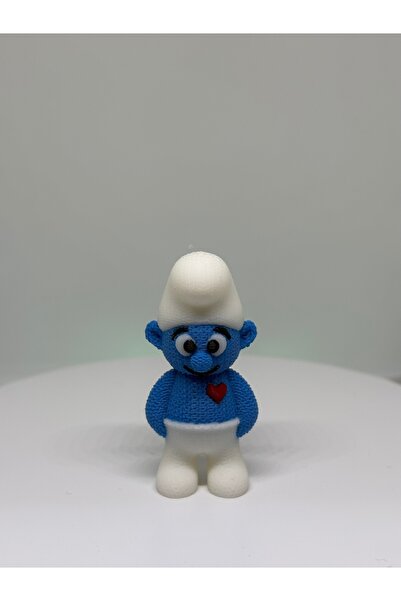 Cakirr3d Örgülü Şirinler Anahtarlık