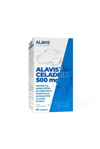 Alavis Supplement for dogs and cats CELADRIN™ 500 MG, Alavis, 60 capsules