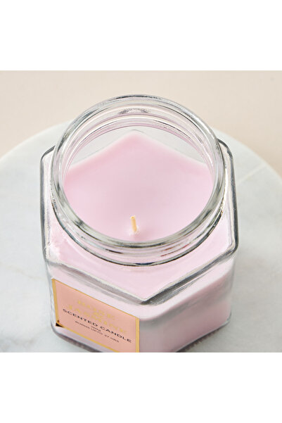 Lifestyle Rose and Jasmine Scented Jar Candle - 150 gms